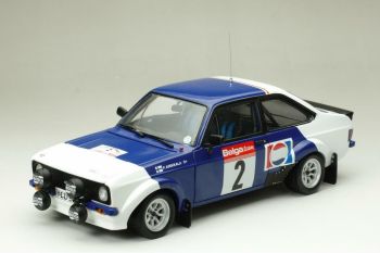 SUN4662 - FORD escort MKII RS1800 #2 Circuito delle Ardenne 1983 AIRIKKALA / PIIRONEN