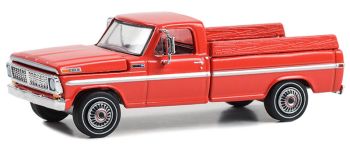 GREEN48080-B - FORD F-100 1970 rosso della serie DOWN ON THE FARM in blister