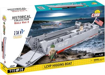 COB4849 - Barca LCVP Higgins – 80° anniversario – 715 pezzi