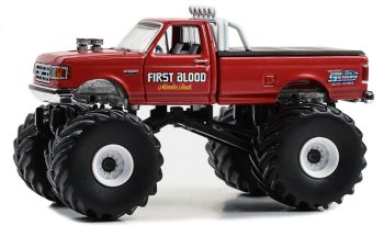 GREEN49140-F - FORD F-350 1990 FIRST BLOOD della serie KINGS OF CRUNCH in blister cardato