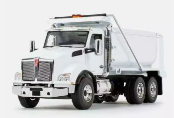 FIGE50-3471 - KENWORTH T880 6x4 ribaltabile bianco