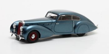 MTX50407-041 - DELAGE D8120 S Pourtout Coupé blu metallizzato 1938