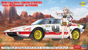 HAW52328 - LANCIA Stratos con figura Lucy McDonnell N°4 da assemblare e dipingere