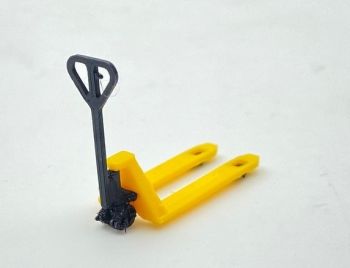 MSM5474/02 - Transpallet miniaturizzato giallo e nero