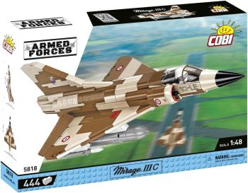 COB5818 - Aereo militare MIRAGE IIIC - 444 pezzi