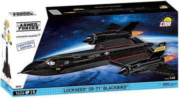 COB5890 - Aerei militari Lockheed SR-71 Blackbird - Edizione esclusiva - 1424 Pezzi