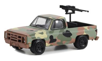 GREEN61030-E - CHEVROLET M1009 CUCV con mitragliatrici della serie BATAILLON 64 in confezione blisterata