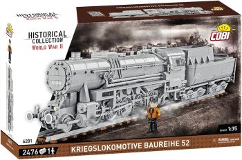 COB6281 - Locomotiva KRIEGSLOKOMOTIVE Baureihe 52 - 2476 parti