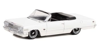 GREEN63030-C - CHEVROLET Impala SS 1963 California Lowriders bianco venduto in blister