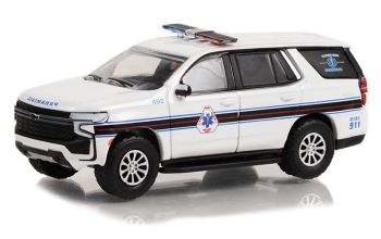 GREEN67040-F - Ambulanza CHEVROLET Tahoe 2021 New York della serie FIRST RESPONDERS in blister