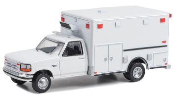 GREEN67061 - FORD F-350 Ambualnce 1992 Bianco in blister