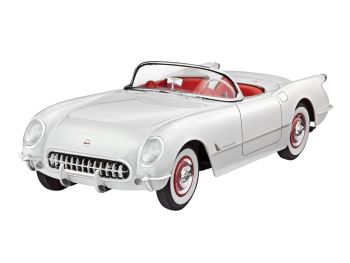 REV67718 - SET MODELLO - CHEVROLET Corvette Roadster 1953 da assemblare con vernice