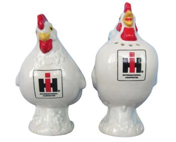 6848 - Set di sale e pepe INTERNATIONAL Harvester pollo e gallo