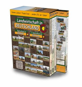 PACKALL - DVD in francese - Agricoltura in Germania - Durata: 360 minuti (4 DVD)