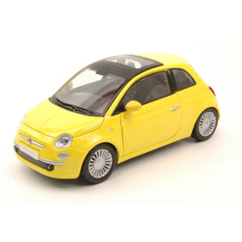 MMX73373JAUNE - FIAT 500 gialla