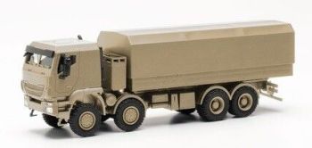 HER746984 - IVECO Trakker 8x8 con pianale telonato beige sabbia