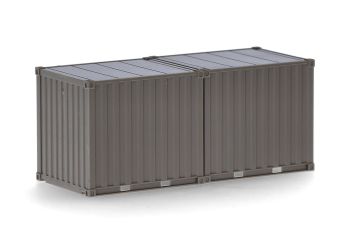 HER747110 - Container 10 piedi grigio - 2 pezzi