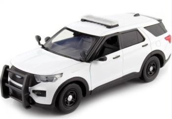 MMX76988BLANC - FORD Police Interceptor utility 2022 bianco