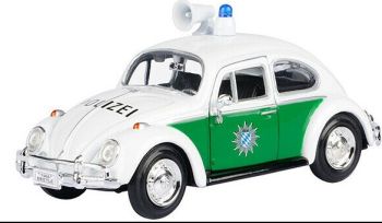 MMX79588 - VOLKSWAGEN Maggiolino Polizei Bianco e Verde