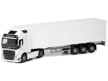 EMEK81132 - VOLVO FH16 750 GL XL 4x2 con rimorchio a 3 assi Bianco