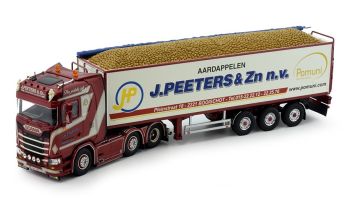 TEK81831 - SCANIA S 6x2 met aardappelaanhanger 3 assen PEETER