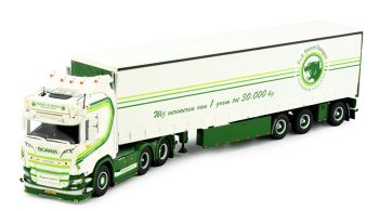 TEK85105 - SCANIA R520-V8 6x4 di nuova generazione con rimorchio 2+1 assi Patrick VAN DER HOEVEN