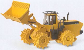 CON2437 - Compattatore a piedi di pecora KOMATSU WF 450-3