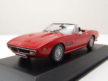 MXC940123330 - MASERATI Ghibli Spyder cabriolet 1969 rosso