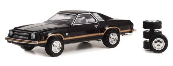 GREEN97130-B - CHEVROLET chevelle Laguna S3 1976 con pneumatici di ricambio della serie THE HOBBY SHOP in blister