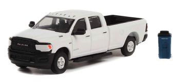 GREEN97130-F - DODGE Ram 2500 Tradesman 2021 con pattumiera della serie THE HOBBY SHOP in blister