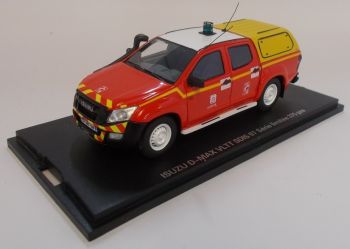 ALARME0028 - ISUZU D-MAX VLTT cabina doppia SDIS 07 Vigile del fuoco Ardèche limitato a 375 unità