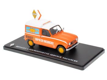 G110T036 - RENAULT 4 furgone servizio vacanze arancione