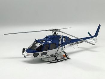 ALERTE0113 - AEROSPATIALE AS 355 Écureuil 2 BMPM Blu e bianco - Limitato a 225 pezzi