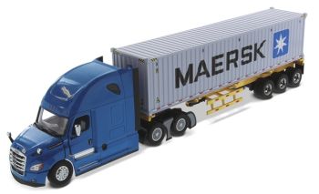 DCM71048 - FREIGHTLINER Cascadia 6x4 con portacontainer e container da 40 piedi MAERSK