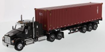 DCM71060 - KENWORTH T880 SFFA 6x4 con portacontainer e container 40 piedi TEX