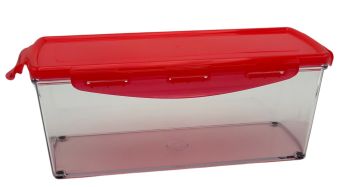 AKI0319 - NICIER DICER Genius - Lattina da 2 L con coperchio rosso