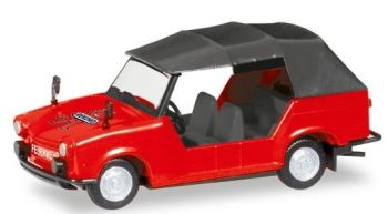 HER093460 - TRABANT 601 Kubel decappottabile rossa