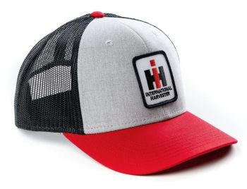 IHGRBM - Cappello INTERNATIONAL grigio con retro a rete nero