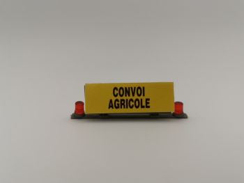 ART04615-1 - Cartello e lampeggiante per convogli agricoli