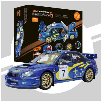 IXC.SUB.FK - SUBARU Impreza #7 Rallye de Monte Carlo 2003 - P.SOLDBERG / P.MILLS - KIT COMPLETO 859 pezzi