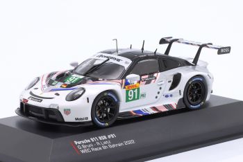 IXO-LEGT43-23008 - PORSCHE 911 RSR #91 WEC Gara 8h Bahrain 2022 G.BRUNI / R.LIETZ