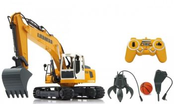 JAM405112 - LIEBHERR R936 Escavatore radiocomandato con accessori per demolizione