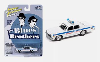 JLSP216 - DODGE Monaco 1975 - Chicago Police - BLUES BROTHERS in blister