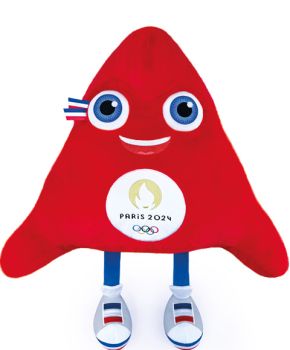 JO2404 - Mascotte ufficiale dei Giochi Olimpici di Parigi 2024 - 80 cm