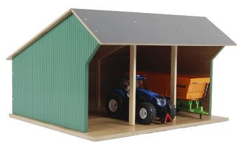 KID610192 - Piccolo hangar per materiale Dimensioni: 45 x 28 x 22 cm