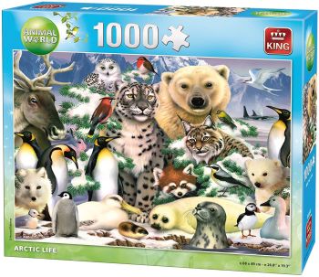 KING05485 - Puzzle da 1000 pezzi La vita nell'Artico