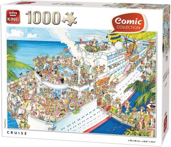 KING55888 - Puzzle 1000 Pezzi La Crociera