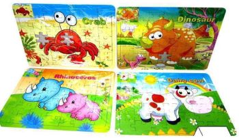 LPB24263 - 1 Puzzle 49 Pezzi con 1 colorazione - Modello casuale