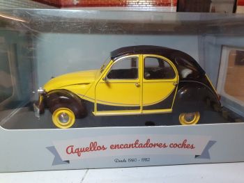 MAG242CVYBK - CITROEN 2CV6 Charleston 1982 gialla e nera