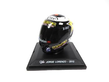 MAGHEL002 - Casco Jorge LORENZO - Moto GP - Campione del mondo 2012